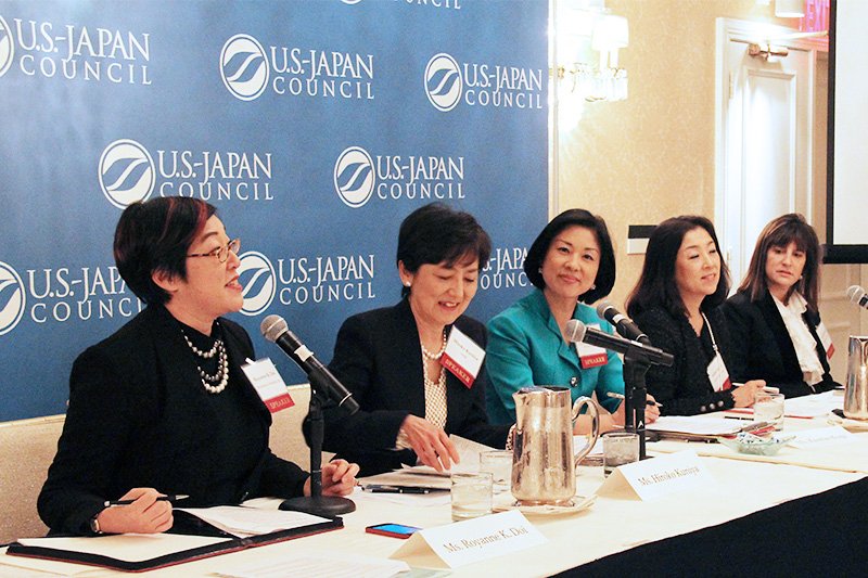 A panel discussion on Womenomics.