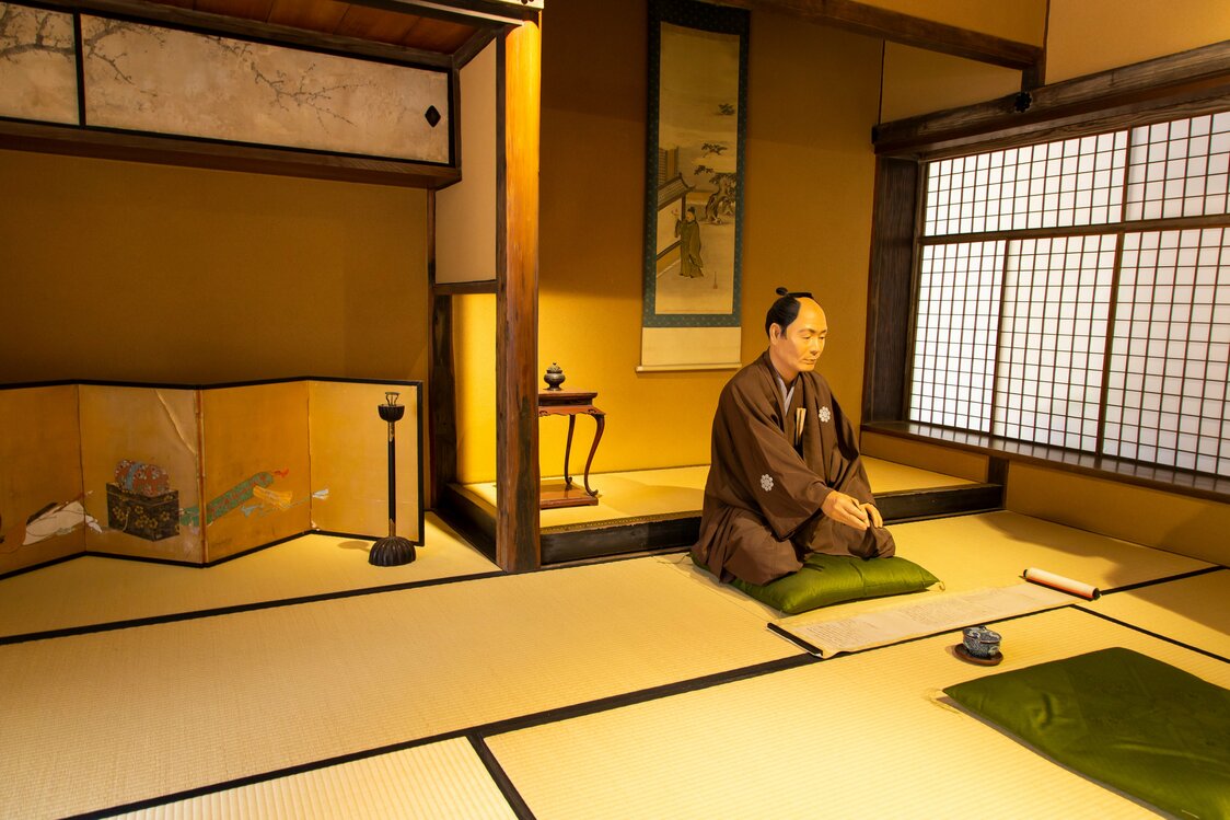 500から1000石程度の藩士の生活を再現している