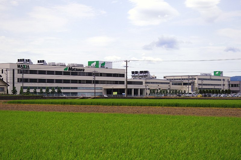 Le siège social de Matsuura Machinery Corporation, au milieu des rizières, dans la préfecture de Fukui.