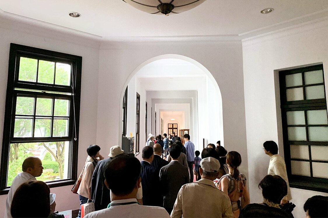 參觀總統府，與陳建仁副總統合影留念（攝影：片倉佳史）