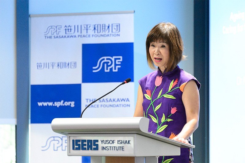 Amy Khor, Singapore's senior minister of state for health issues, delivered the keynote address.