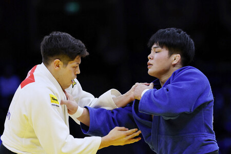 El japonés Murao Sanshirō gana su segundo título mundial consecutivo de judo (90 kg)