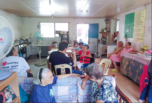 Medical consultations at the group home.