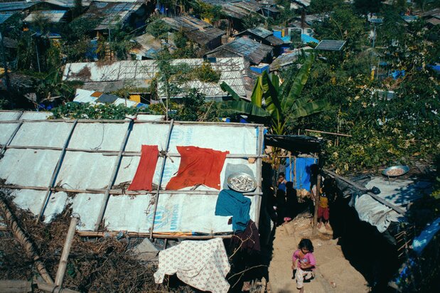 Campo de refugiados rohinyá en Bangladés (enero de 2026). (©2025 E.x.N K.K.)