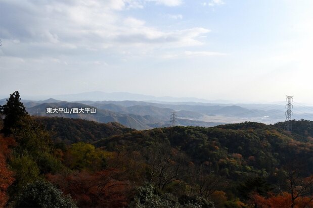 熊山から南方面