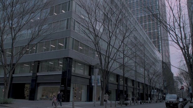 事件現場となった三菱重工業東京本社ビル(現・丸の内二丁目ビル) ©Gaam Pictures