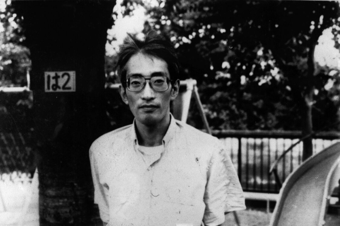 佐藤泰志40歳。亡くなる1年まえ　函館市文学館蔵