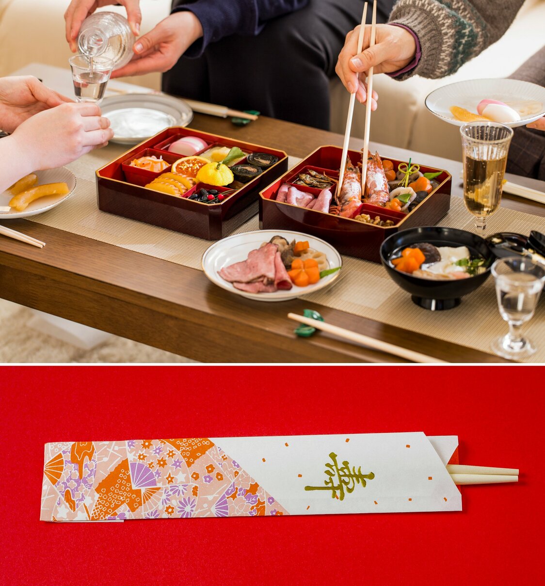 「柳筷」用象徵潔淨的柳木原木製成，因其形狀又得名「雙頭筷」（PIXTA）