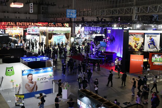 Tokyo Game Show 2022 opens on September 15, 2022. (© Jiji)