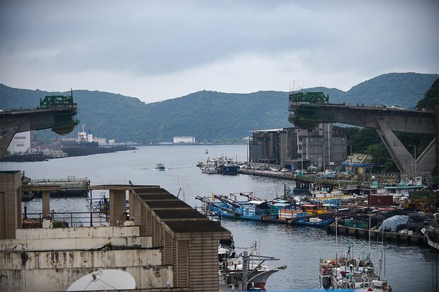 蘇澳港=2022年4月24日、台湾.宜蘭県蘇澳鎮