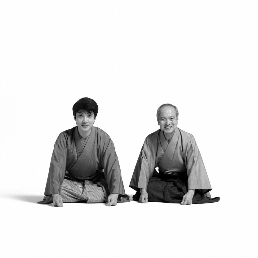 Parent: Nomura Mansaku, kyōgen stage actor. Child: Nomura Mansai, Kyōgen stage actor.
