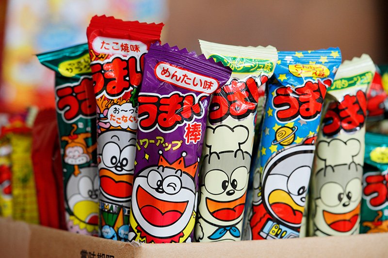 玉米小食品“美味棒”
