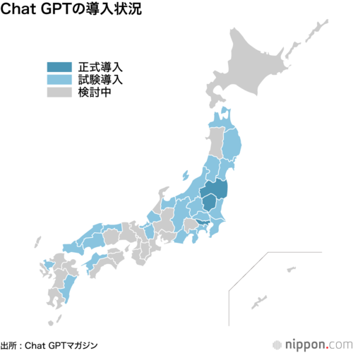 Chat GPTの導入状況