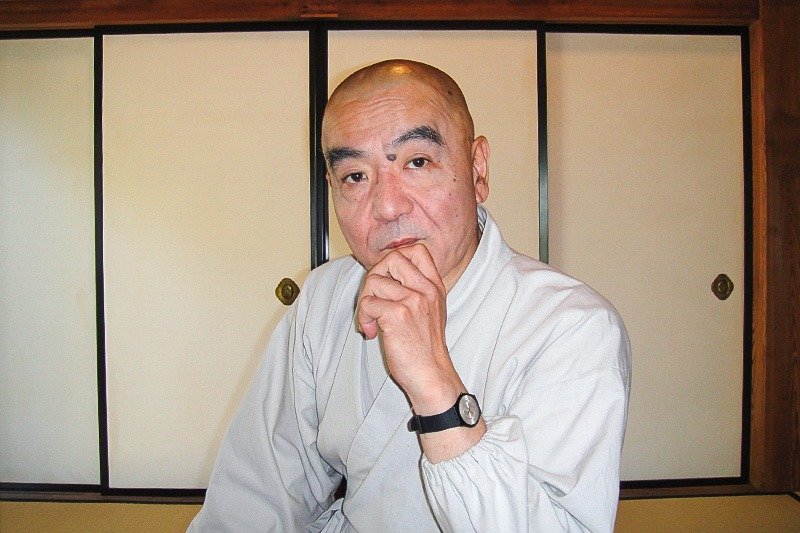 福島在住，芥川獎僧侶作家玄侑宗久要讓土地也能呼吸（提供：姚巧梅）