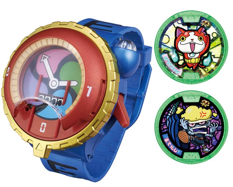 Los juguetes de Yōkai Watch son un elemento frecuente en las muñecas de los niños japoneses. ¿Darán el salto al extranjero en breve? (© Jiji)