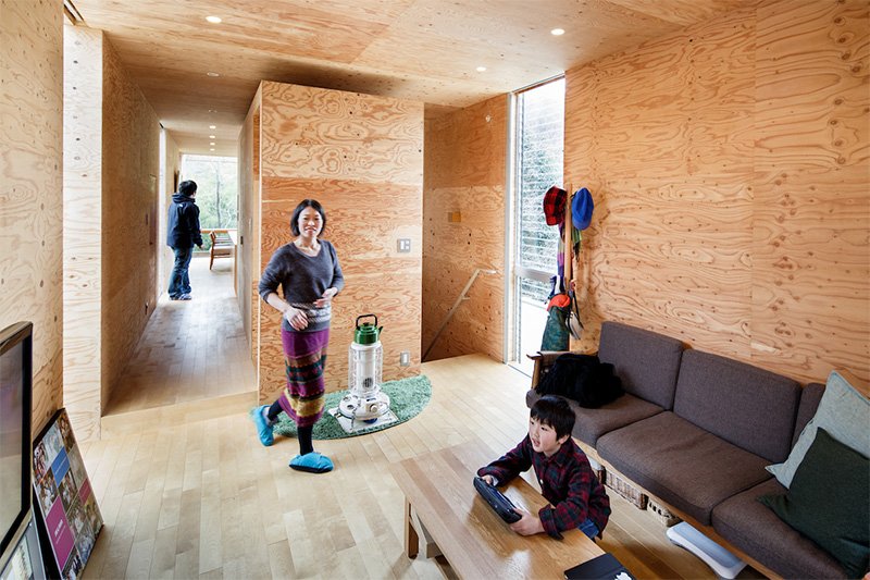 El salón de la vivienda.