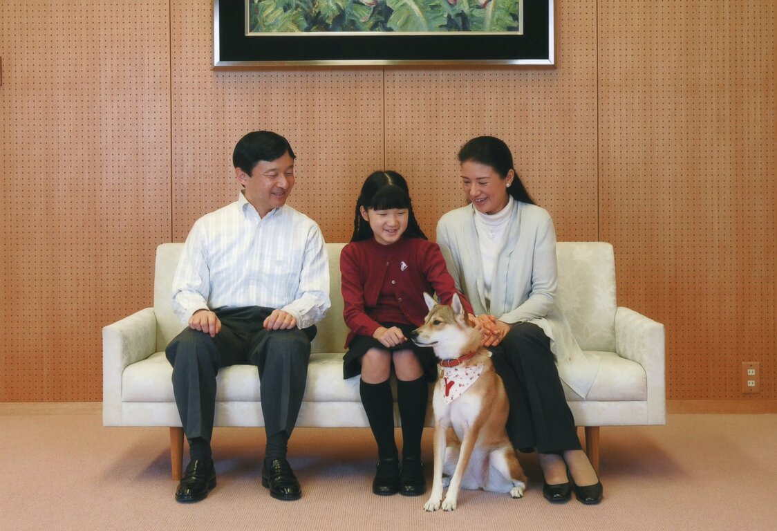 （摄于2011年11月，宫内厅提供，路透社）