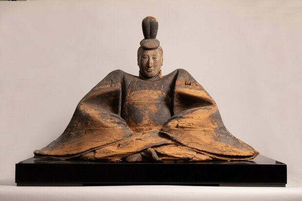 源実朝木像/甲斐善光寺所蔵