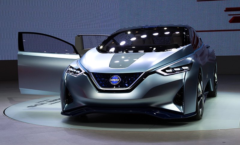 20年以降の自動運転車をイメージした日産自動車のコンセプトカー「IDSコンセプト」