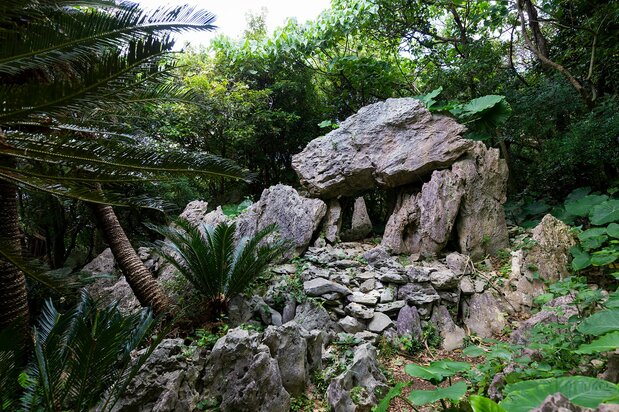 The stones at Agarime, another place of worship, are arranged to capture the morning light.