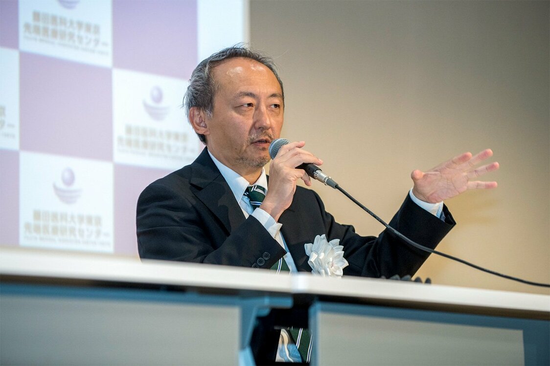 藤田医科大学東京 先端医療研究センター 副センター長の榛村重人氏は、同センターの診療部門「羽田クリニック」の院長も兼務する
