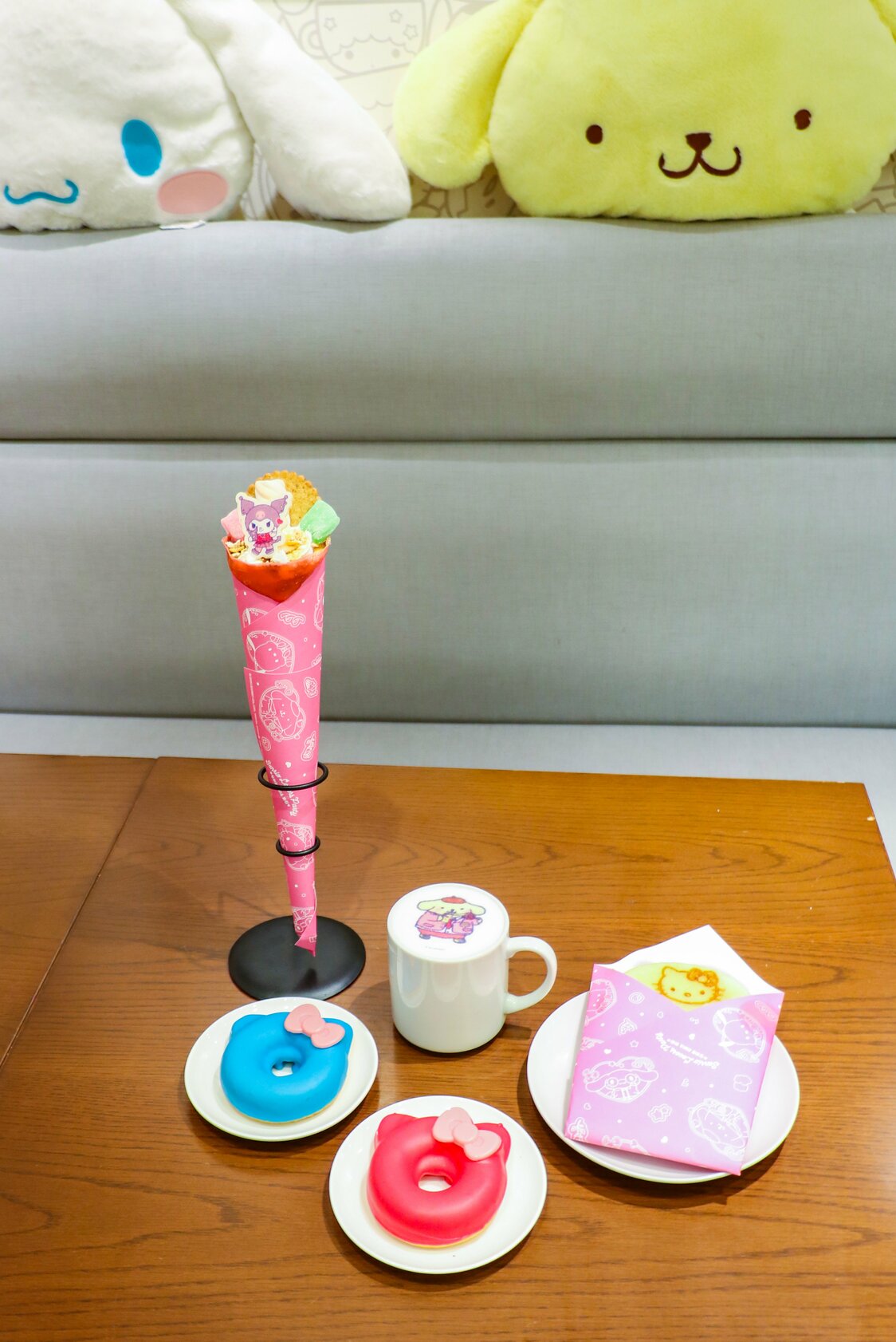 同じフロアの「SANRIO CAFE池袋店」では、イベント期間限定メニューが登場