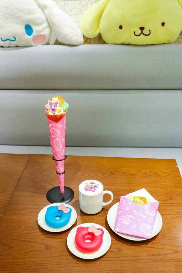 同じフロアの「SANRIO CAFE池袋店」では、イベント期間限定メニューが登場
