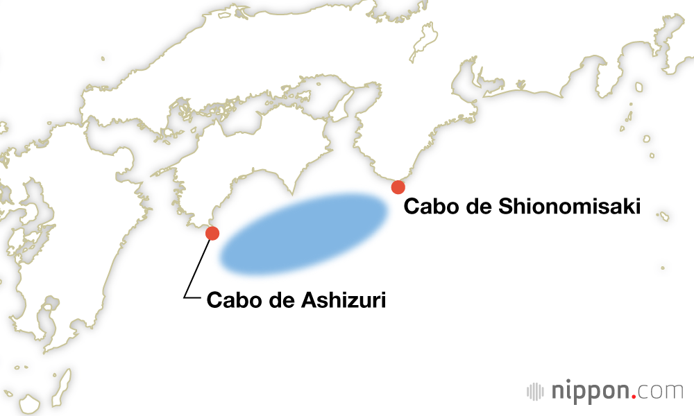 El gran terremoto de la fosa de Nankai, un fenómeno con un ciclo de 100-150 años