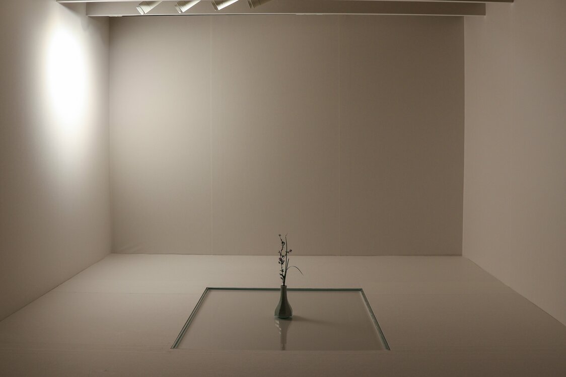 専宗さんの作品は水鏡など空間演出も見事