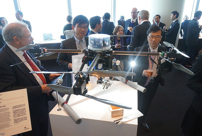AARM, an unmanned radiation-monitoring helidrone developed by British company ImiTec.