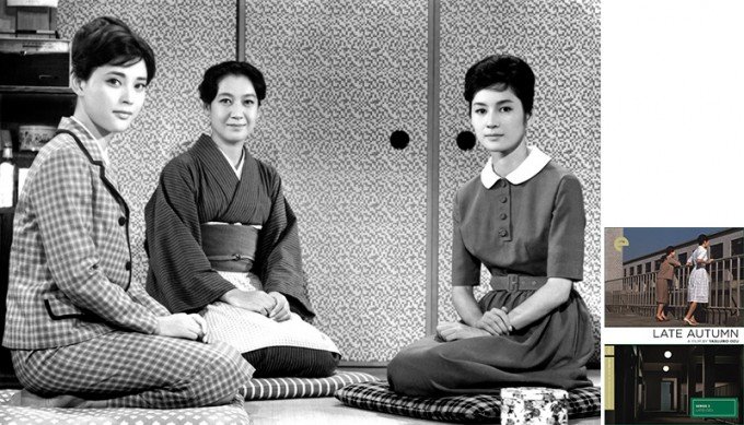 (Left) Late Autumn directed by Ozu Yasujirō, 1960. Photo courtesy of Shochiku Co., Ltd. (Right) Late Autumn (DVD). Photo courtesy of The Criterion Collection.