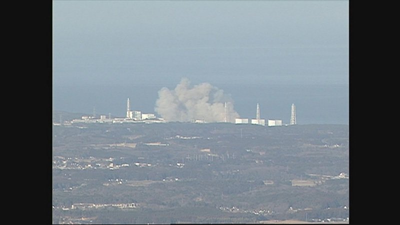 Imagen de la explosión de hidrógeno en la central Fukushima Daiichi (cortesía de FCT)