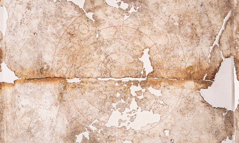 修復後の天文図