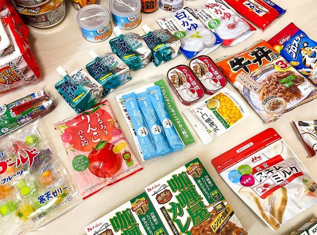 大阪市给在家居家隔离的感染者发放的生活物资