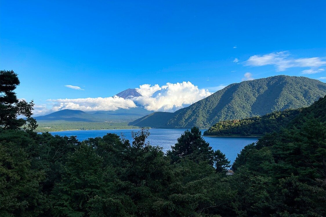 登记处拍到的富士山