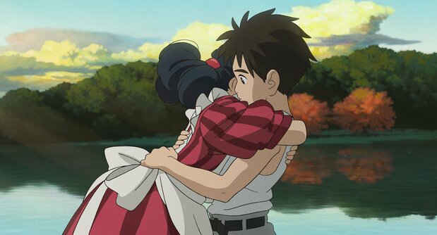 宫崎骏导演最新作品《你想活出怎样的人生》的剧照(©2023 Studio Ghibli)