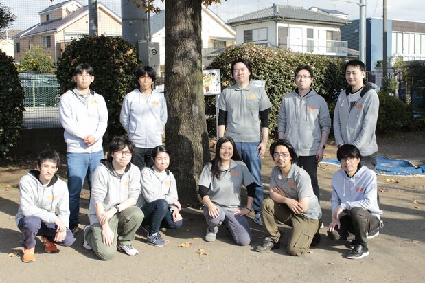 aba のメンバー。（提供：株式会社aba）