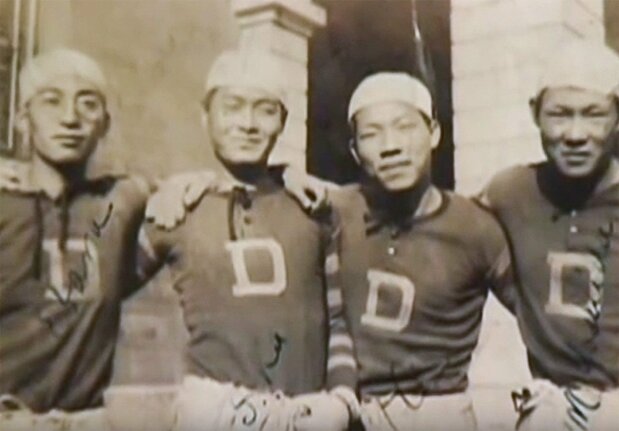 舊制同志社中學時代的柯子彰（臺灣公共電視「永遠的13號」記錄片）