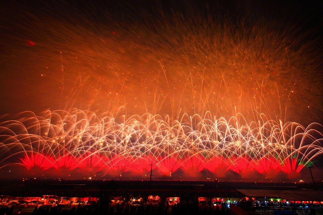 [Galerie photos] Ômagari, le berceau des feux d’artifice créatifs