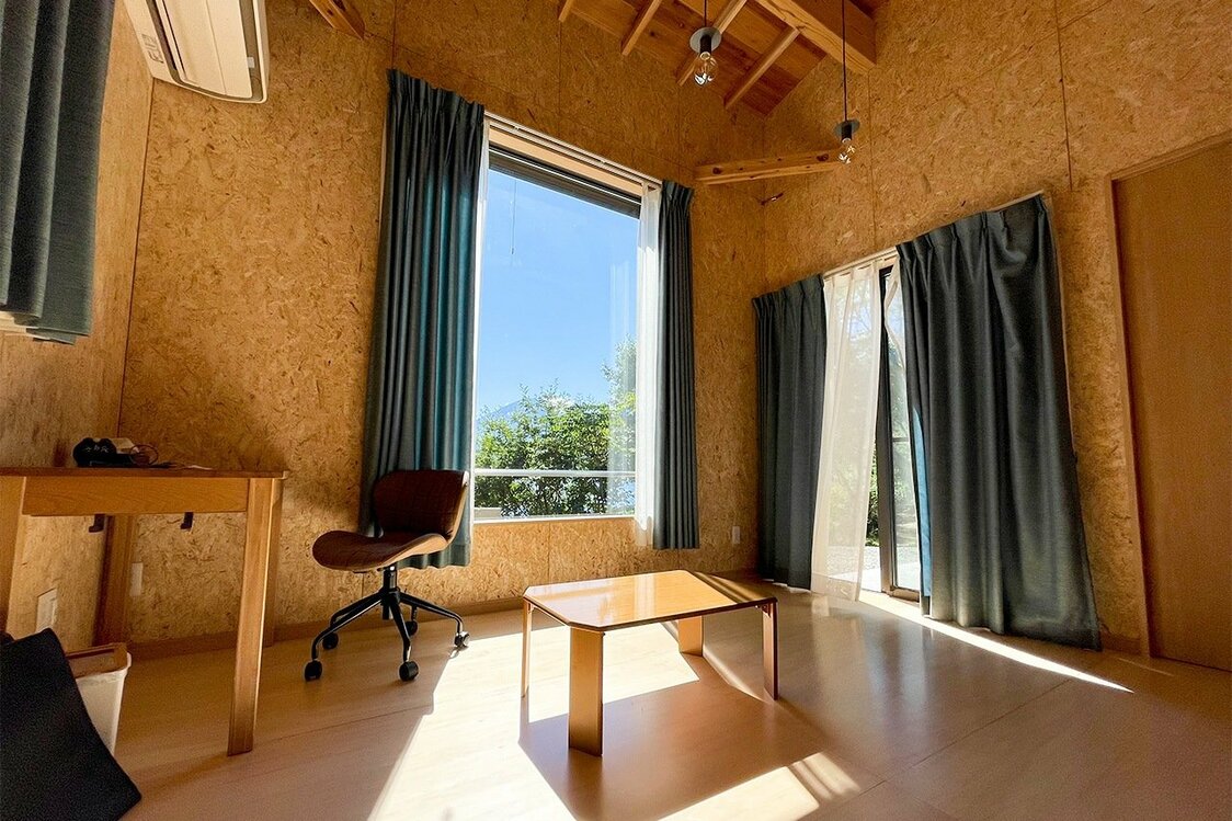 从小木屋看出去的景色