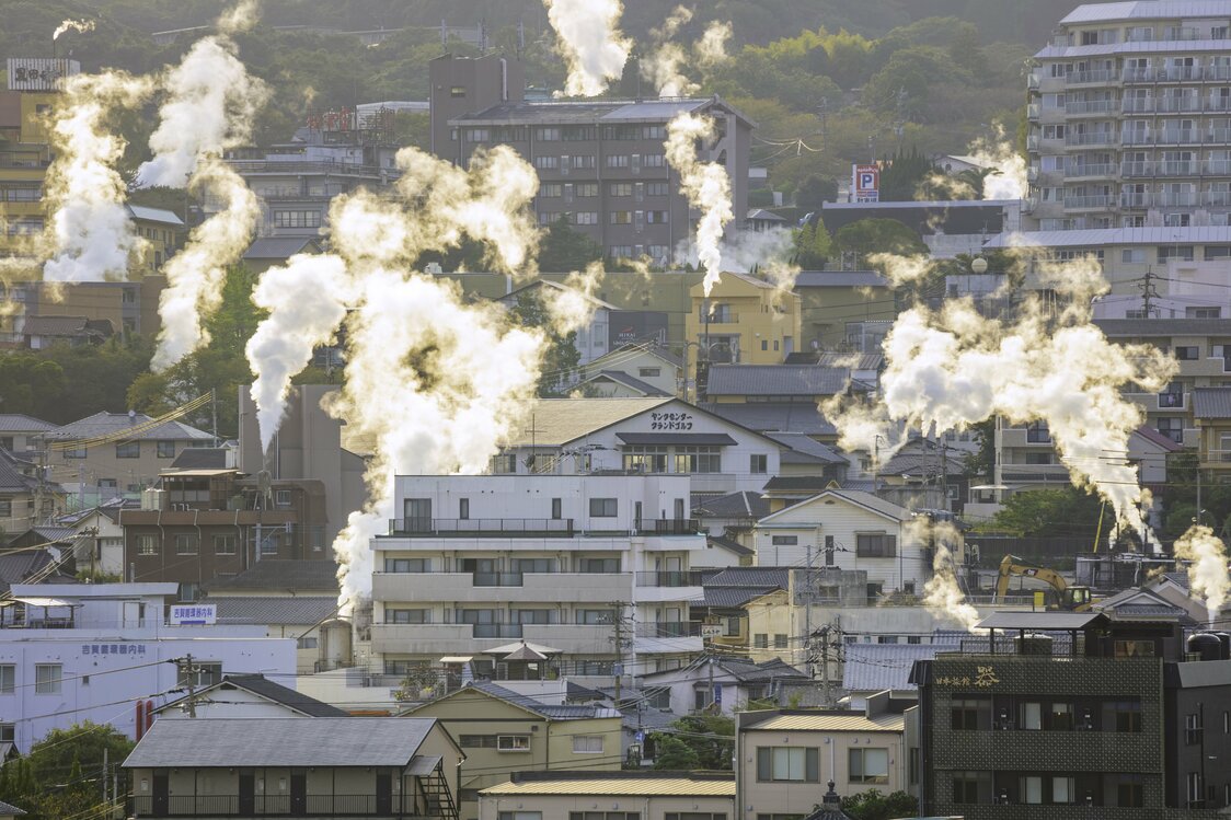 別府温泉郷（pixta）