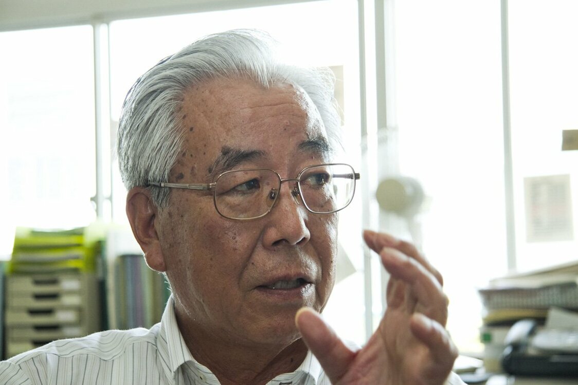 宫城县牡鹿郡女川町的安住宣孝町长。2003年初次当选，今年已是第8年了。