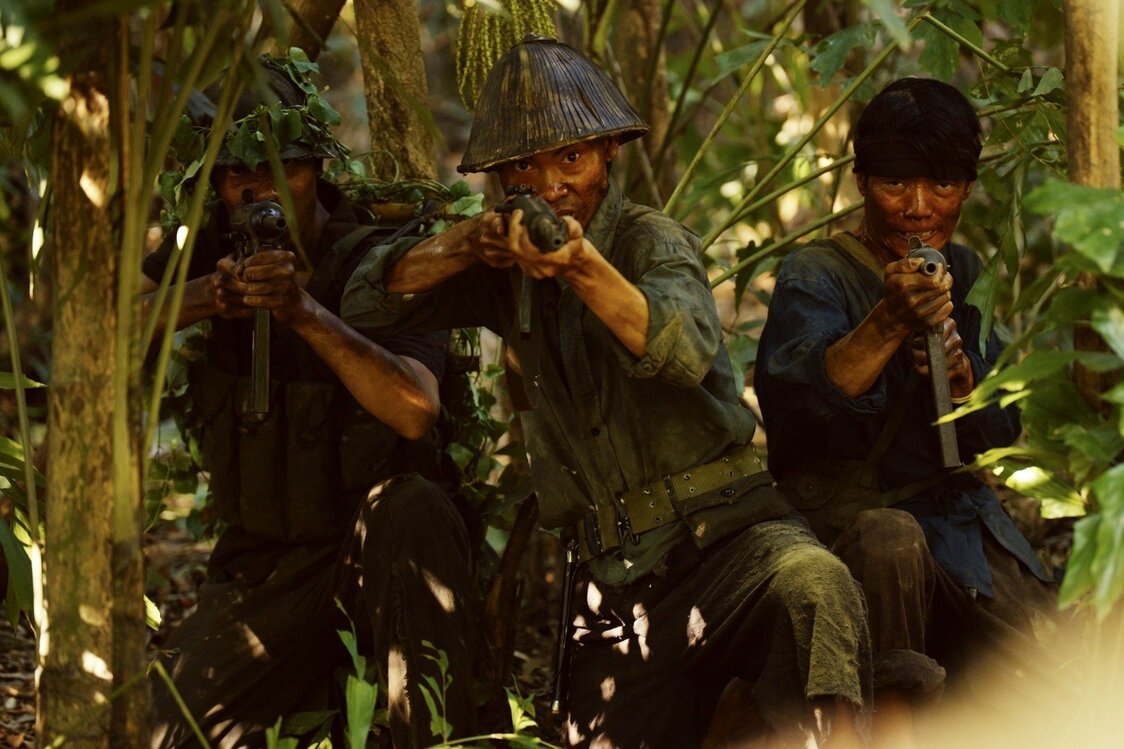 On the battlefield, soldiers must either kill or be killed. (© Mr. Nelson, Did You Kill People? Film Partners; © Allen Nelson/Kōdansha)