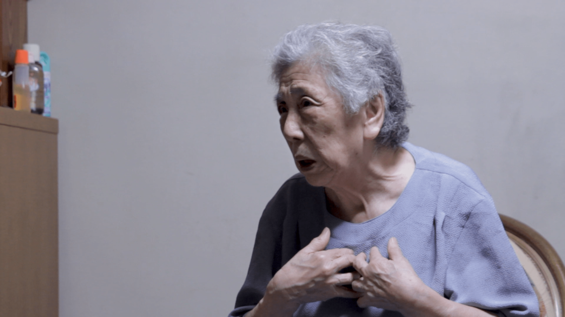 霞ヶ丘アパートの建て替え当時を知る元住民　©Shinya Aoyama