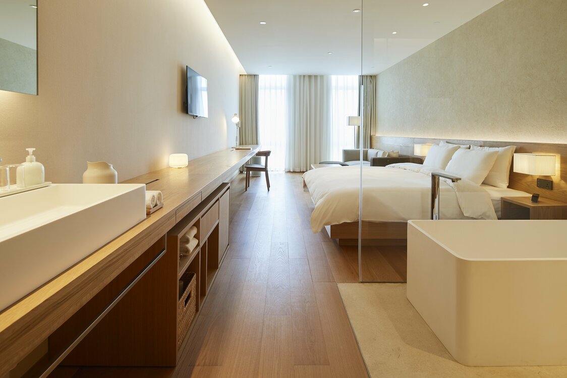 「MUJI HOTEL 北京」の客室