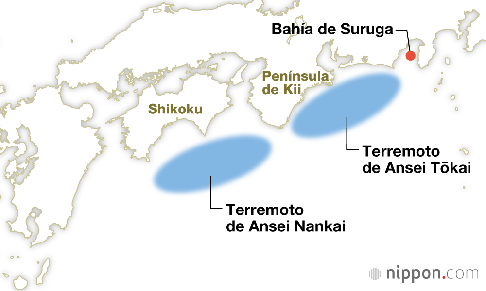 El gran terremoto de la fosa de Nankai, un fenómeno con un ciclo de 100-150 años