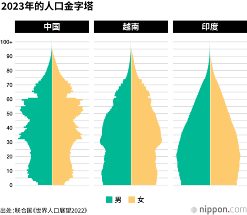 2023年的人口金字塔