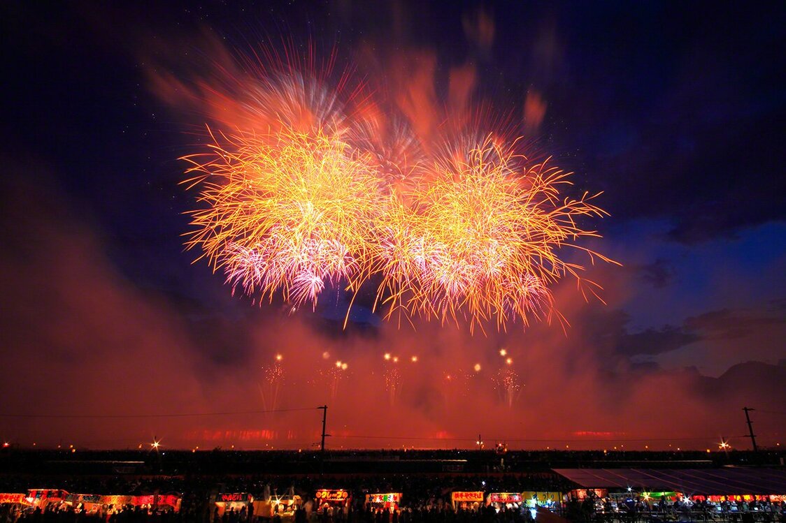 [Galerie photos] Ômagari, le berceau des feux d’artifice créatifs