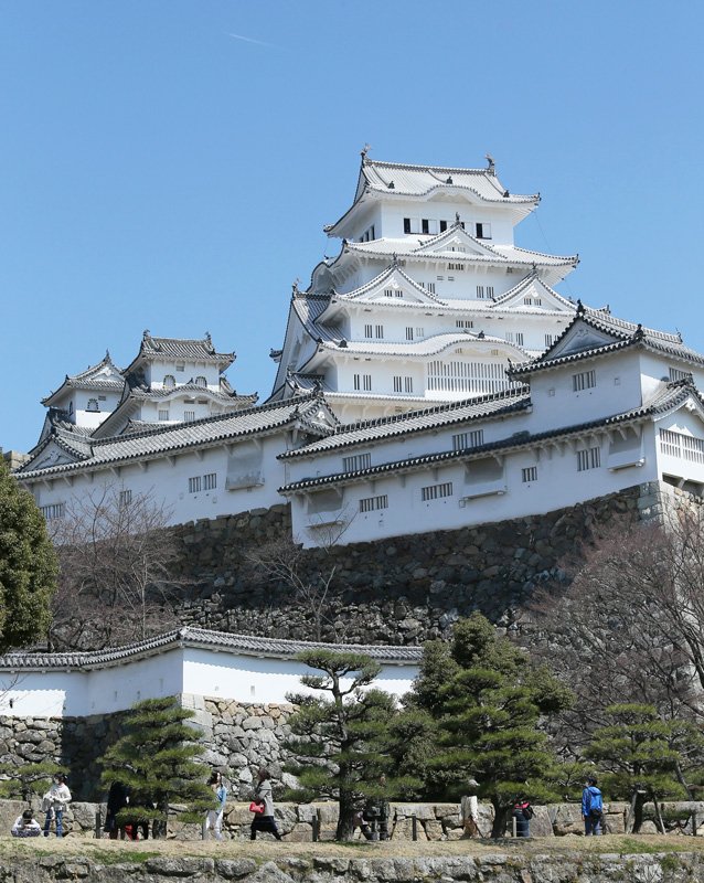 Many consider Himeji to be Japan's most spectacular castle. (© Jiji)