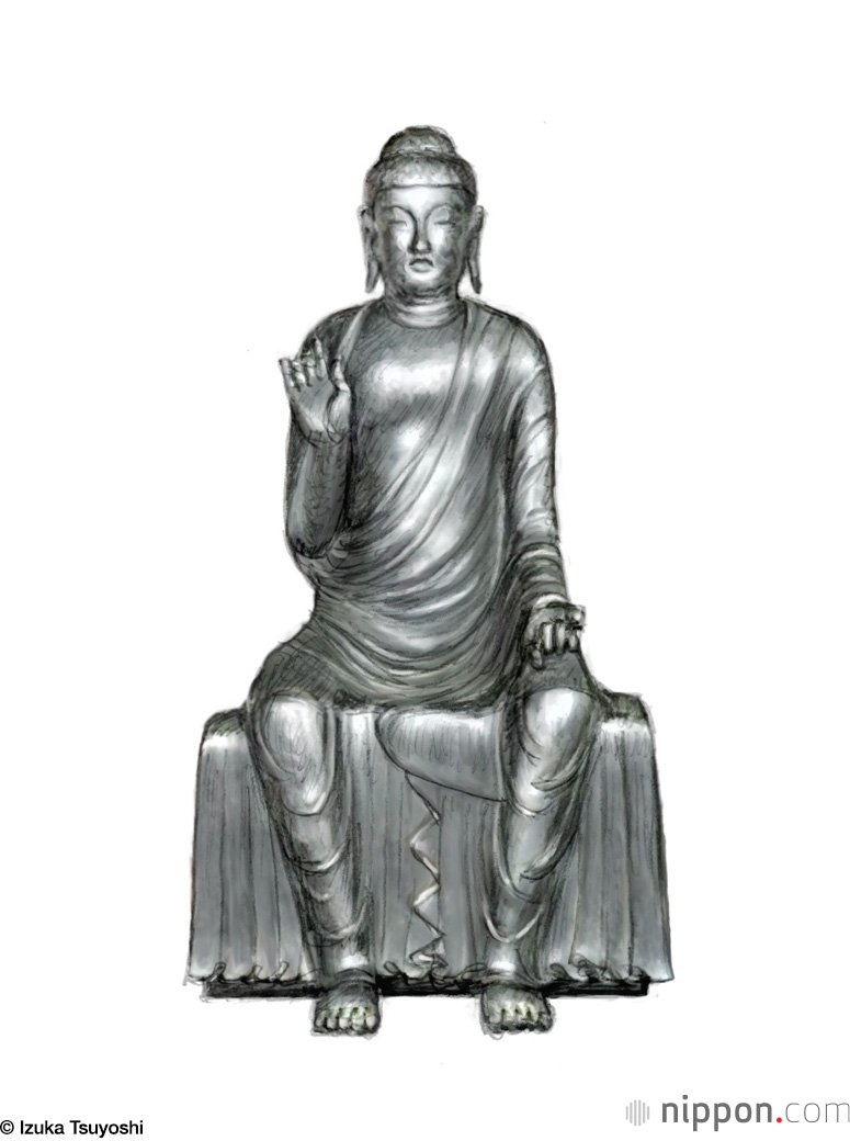 Seated Buddha, Jindaiji (Chōfu, Tokyo).